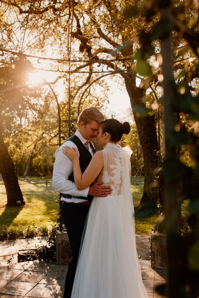 Noelani + sam wedding day